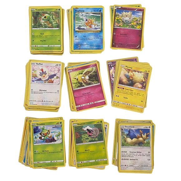 Pokemon Case and Variety Lot of 163 Cards - Picture 6 of 11